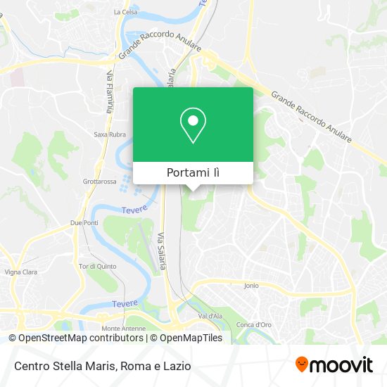 Mappa Centro Stella Maris