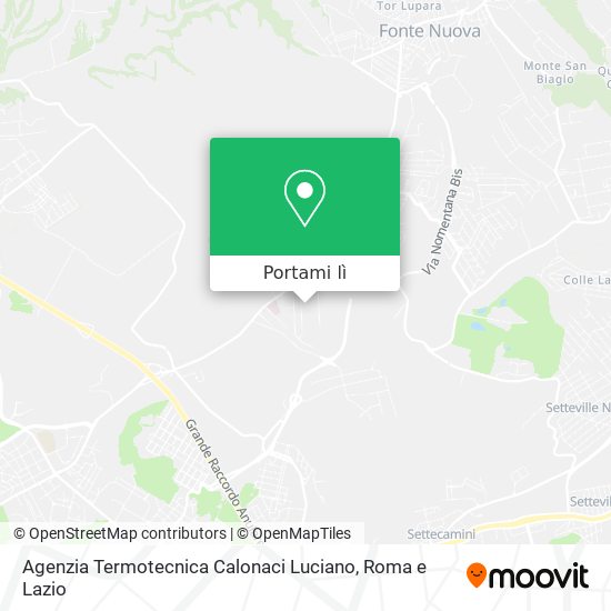 Mappa Agenzia Termotecnica Calonaci Luciano
