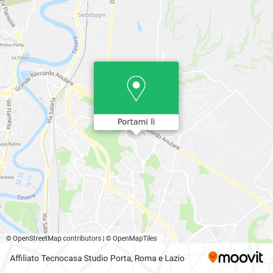 Mappa Affiliato Tecnocasa Studio Porta