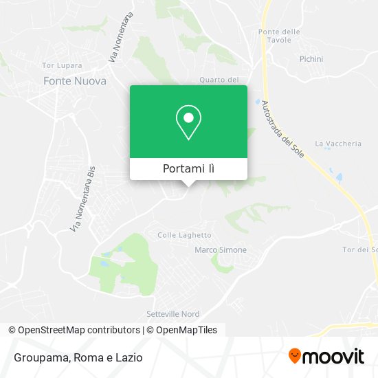 Mappa Groupama