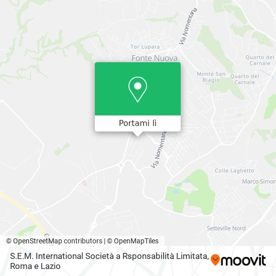 Mappa S.E.M. International Società a Rsponsabilità Limitata