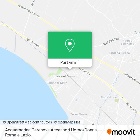 Mappa Acquamarina Cerenova Accessori Uomo / Donna