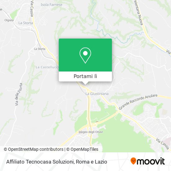 Mappa Affiliato Tecnocasa Soluzioni