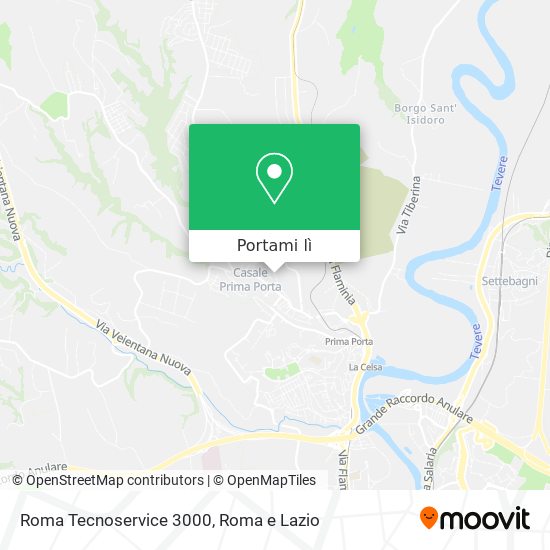 Mappa Roma Tecnoservice 3000