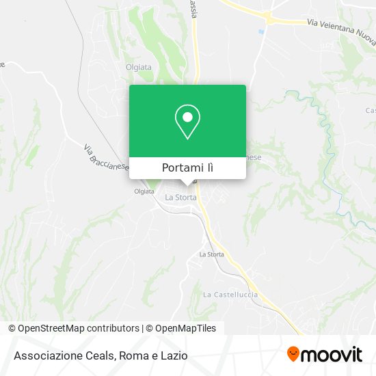 Mappa Associazione Ceals