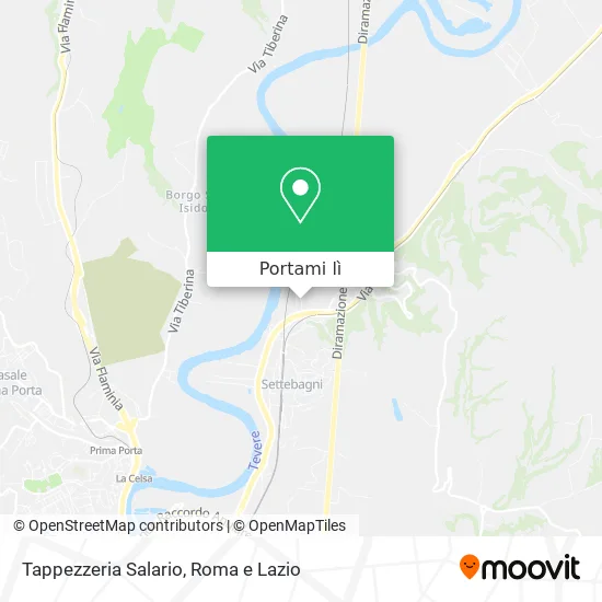 Mappa Tappezzeria Salario