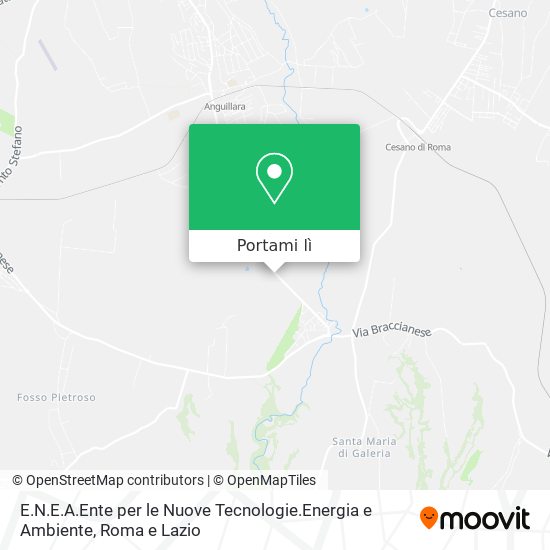 Mappa E.N.E.A.Ente per le Nuove Tecnologie.Energia e Ambiente