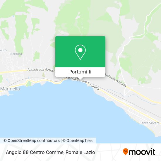 Mappa Angolo 88 Centro Comme
