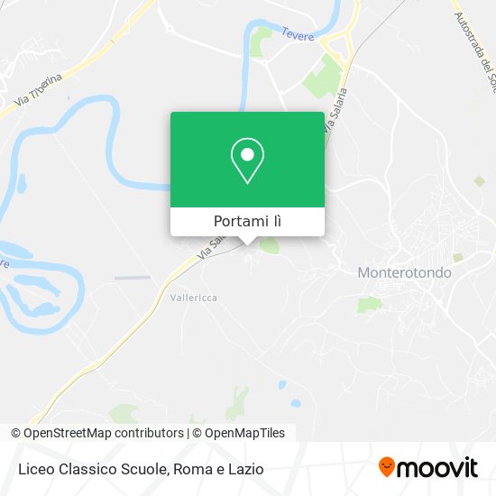 Mappa Liceo Classico Scuole