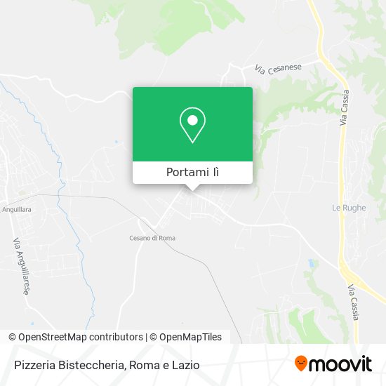 Mappa Pizzeria Bisteccheria
