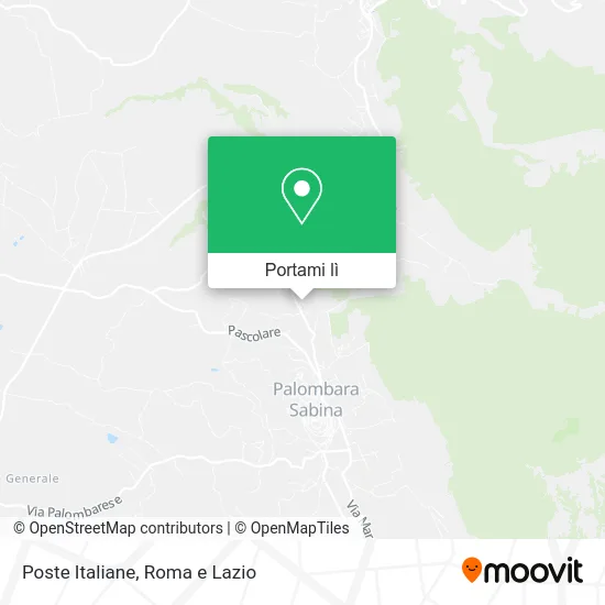 Mappa Poste Italiane