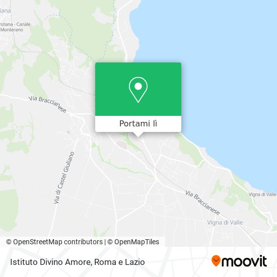 Mappa Istituto Divino Amore
