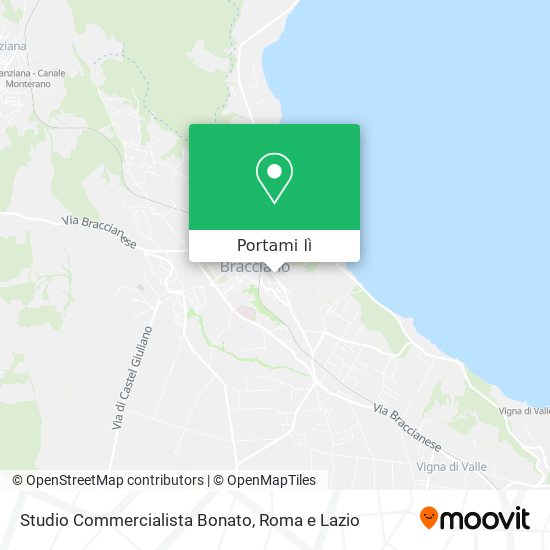 Mappa Studio Commercialista Bonato