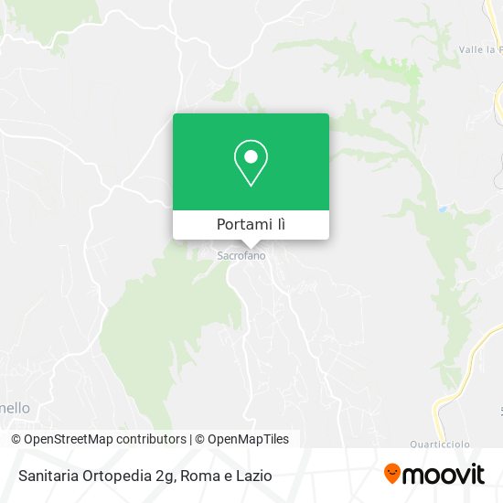 Mappa Sanitaria Ortopedia 2g