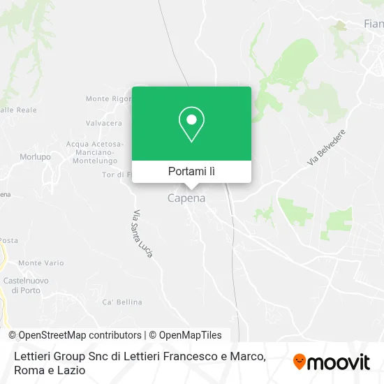 Mappa Lettieri Group Snc di Lettieri Francesco e Marco