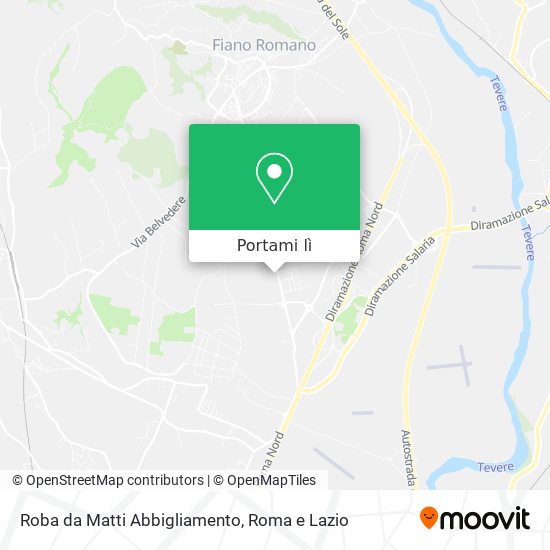 Mappa Roba da Matti Abbigliamento