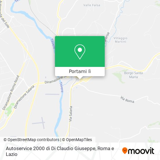 Mappa Autoservice 2000 di Di Claudio Giuseppe