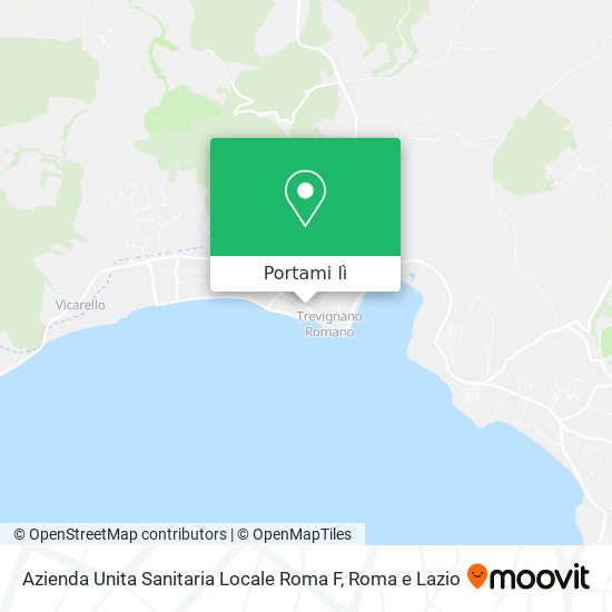 Mappa Azienda Unita Sanitaria Locale Roma F