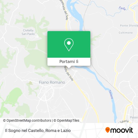 Mappa Il Sogno nel Castello