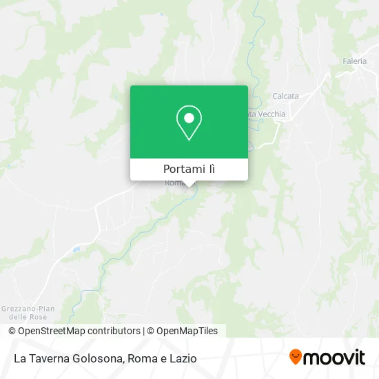 Mappa La Taverna Golosona