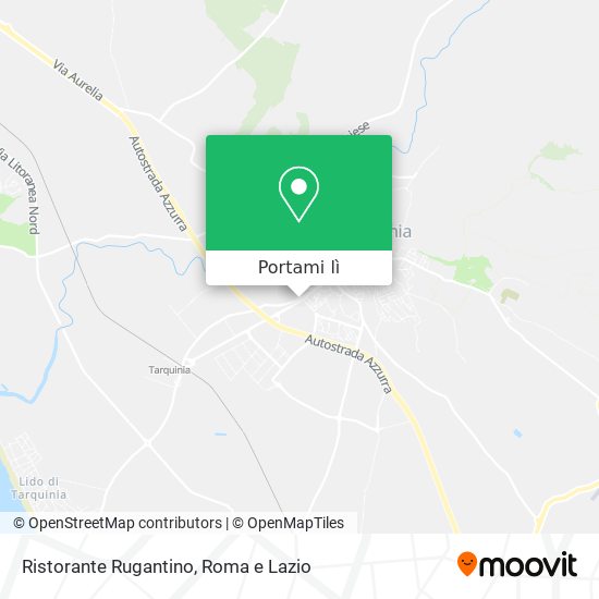 Mappa Ristorante Rugantino
