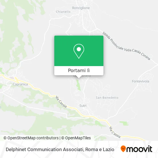 Mappa Delphinet Communication Associati