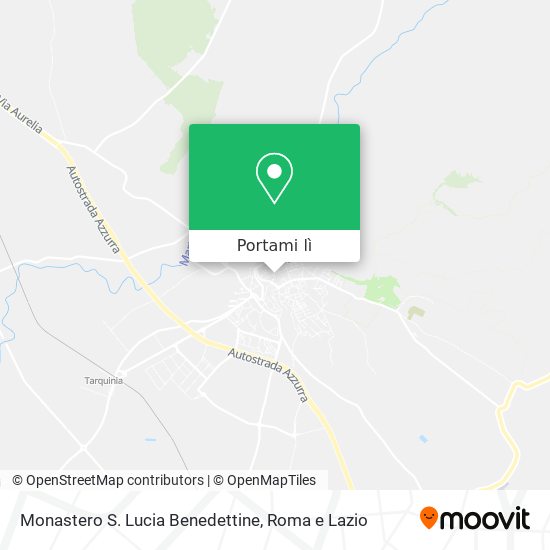 Mappa Monastero S. Lucia Benedettine