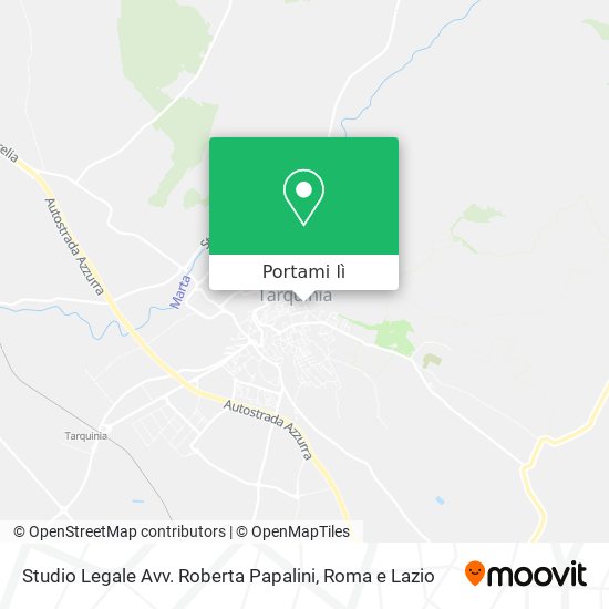 Mappa Studio Legale Avv. Roberta Papalini