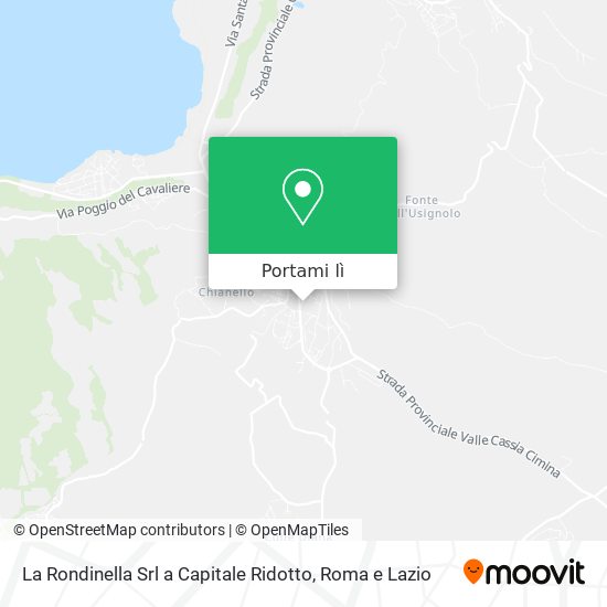 Mappa La Rondinella Srl a Capitale Ridotto