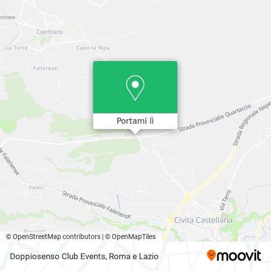 Mappa Doppiosenso Club Events