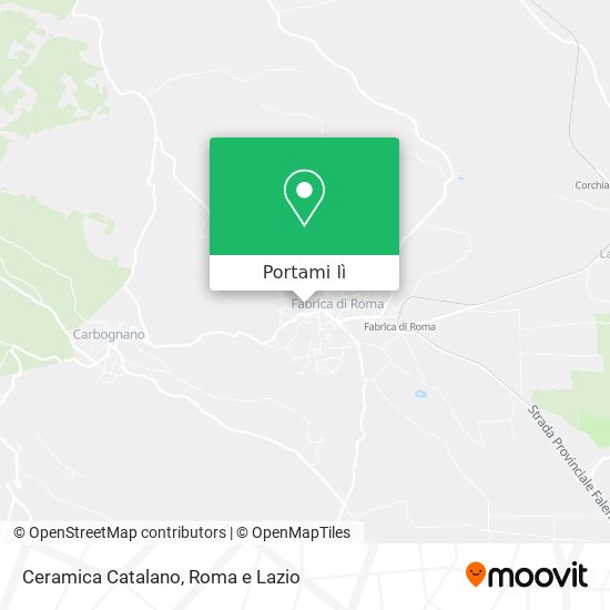 Mappa Ceramica Catalano