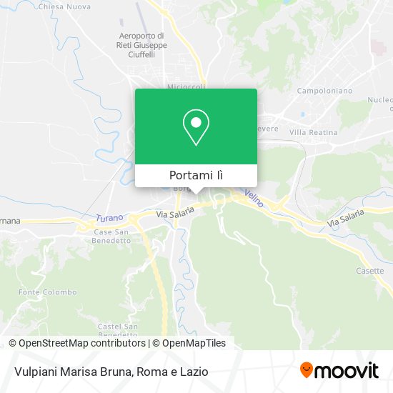 Mappa Vulpiani Marisa Bruna