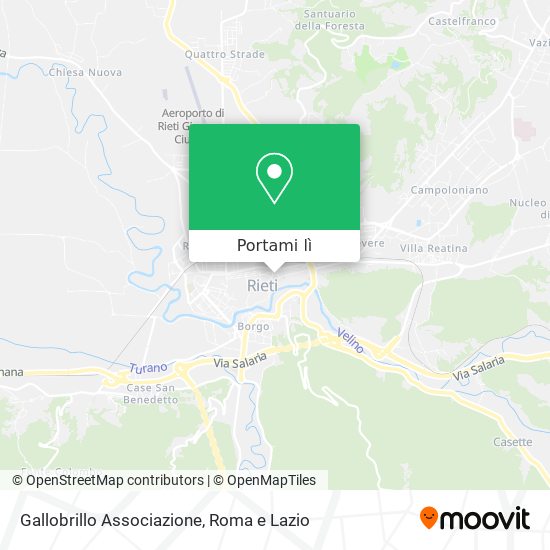 Mappa Gallobrillo Associazione