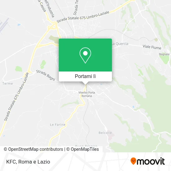 Mappa KFC