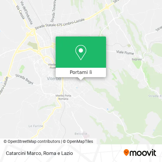 Mappa Catarcini Marco