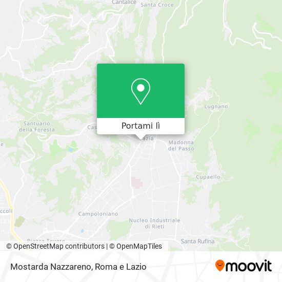 Mappa Mostarda Nazzareno