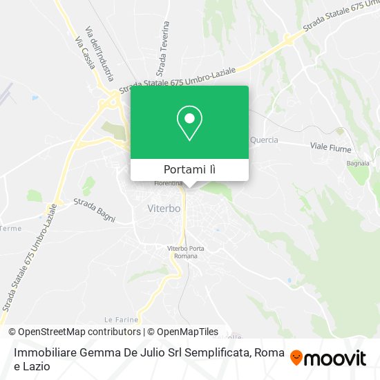 Mappa Immobiliare Gemma De Julio Srl Semplificata