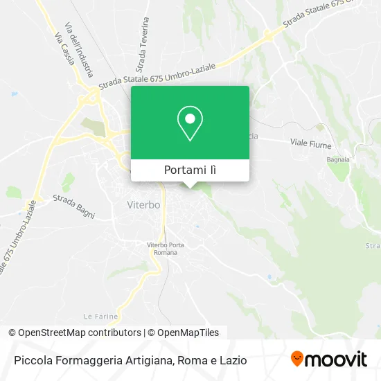 Mappa Piccola Formaggeria Artigiana