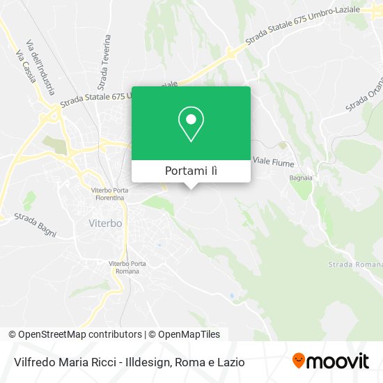 Mappa Vilfredo Maria Ricci - Illdesign