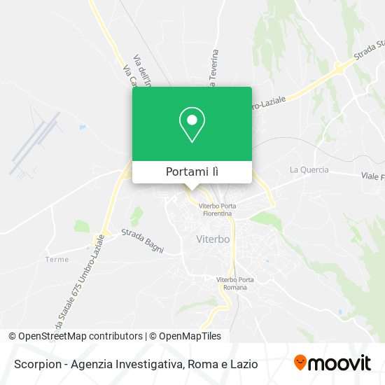 Mappa Scorpion - Agenzia Investigativa