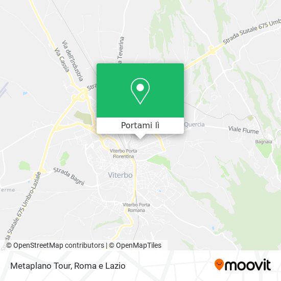 Mappa Metaplano Tour