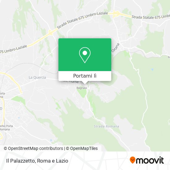 Mappa Il Palazzetto