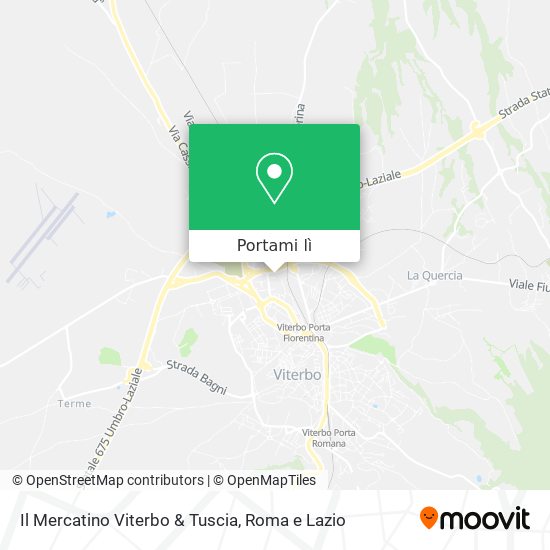 Mappa Il Mercatino Viterbo & Tuscia