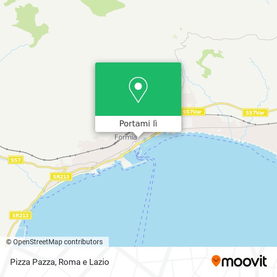 Mappa Pizza Pazza