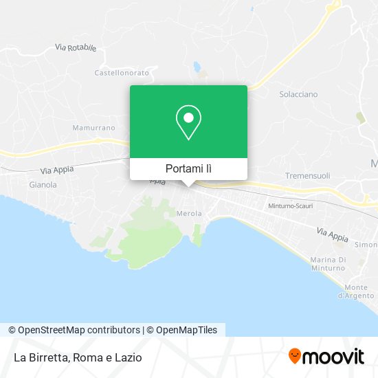 Mappa La Birretta