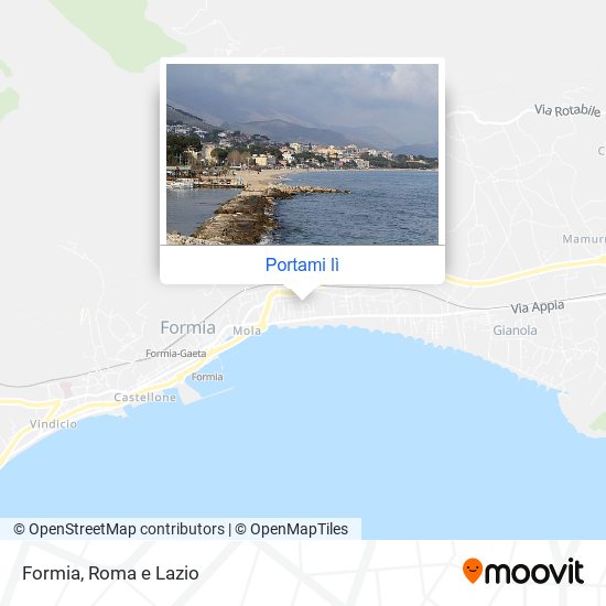 Mappa Formia