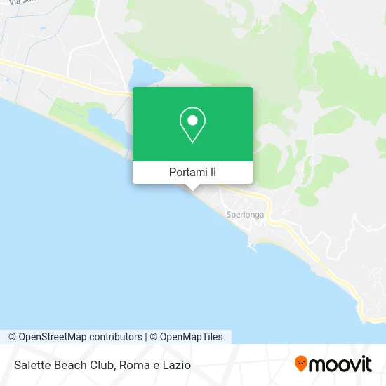 Mappa Salette Beach Club