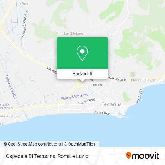 Mappa Ospedale Di Terracina