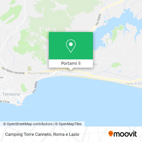 Mappa Camping Torre Canneto