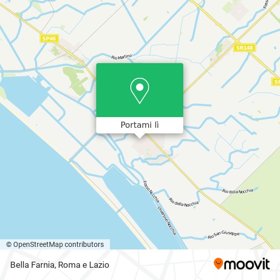 Mappa Bella Farnia